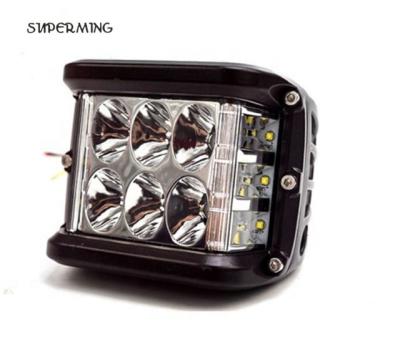 China 24 Volt Car Lights Led Strobe Warning Flash Light Auto Parts 100*75*80mm for sale