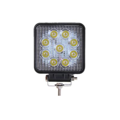 China PMMA 27W LED Spot Beam CREE LED Work Lightfor Trucks, Off-Road Vehicle ATV SUV UTV 4WD Jeep Boat for sale