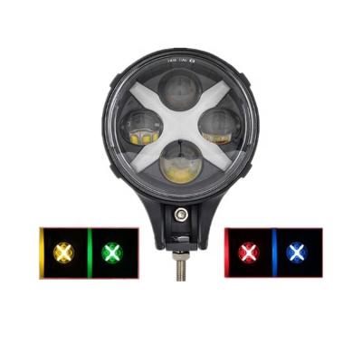 China PMMA Lighting System 60W 6 Inch LED Auto Headlight For Road Waterproof for sale