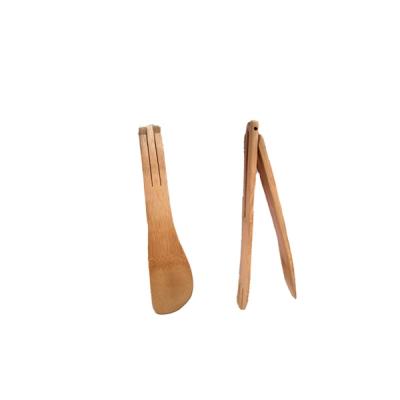 China Sustainable New Product Bamboo Salad Tongs /bread Tongs For Sale for sale