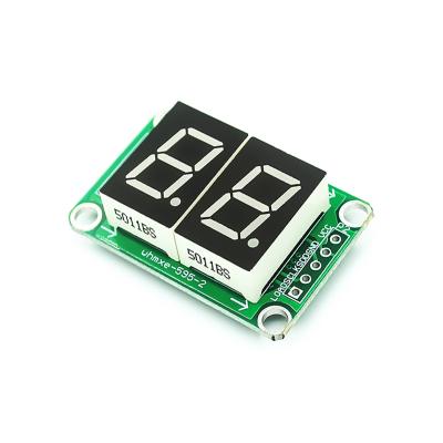 China 100% New Original 74HC595 Reader 2 Segment Digital Tube LED Display Module 2 Digital Static Tube for sale