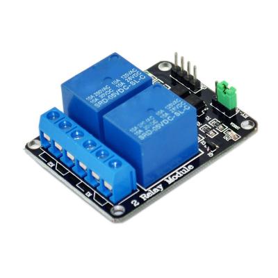 China Okystar OEM/ODM 5V 12V 2 Channel Sealed Relay Module For Arduino for sale