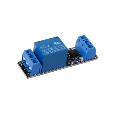 China For Steam Education 1 Channel 5V 12V 24V Relay Module Optical Coupler Isolation Trigger Low Level Relay Module for sale