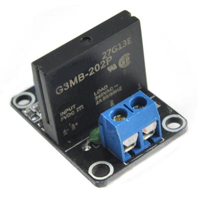 China Okystar OEM/ODM Relay Module 2A 240V One Channel 5V DC Solid State Relay SSR Sealed Module for sale