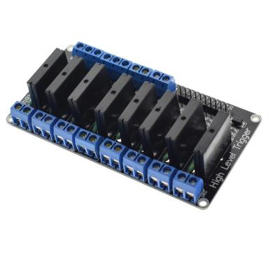 China 8 Channel Relay Module Okystar OEM/ODM 5V 8 Channel Relay Module Low or High Level Trigger SSR Solid State Relay Module for sale