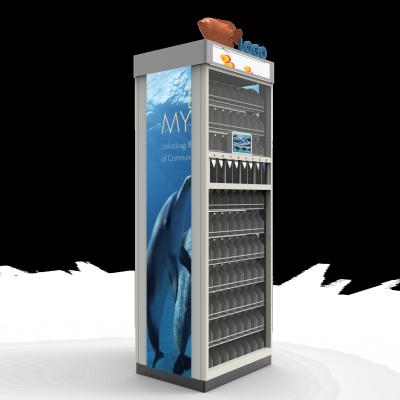 China Amusement Park Multi-Functional Aquarium Fish Vending Machine With 10