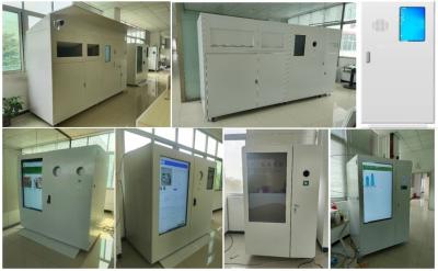 China Customzied Reverse Vending Machines for Bottle, can and glass recycling for sale