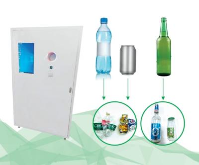 China Máquina de reciclaje interactiva para botellas de PET y latas de metal con pantalla táctil de 15 de alta definición en venta