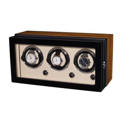 China Eco-friendly Personalized Protective Wooden Automatic Watch Case Motor Watch Winder for sale