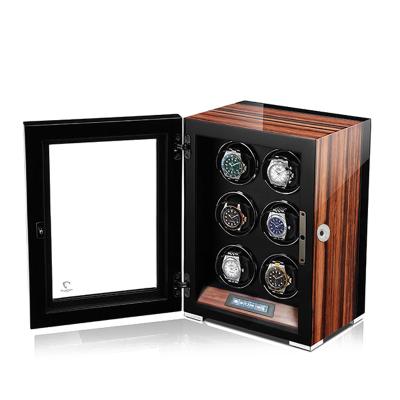 China New Style Eco-friendly Smart Watch Winder Fingerpriting Smart Watches Winder Watches Stand Display Storage Case for sale