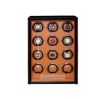 China Professional Quality Imported Eco-friendly Twelve Motor Watch Box Eco-friendly Automatic Watch Winder for sale