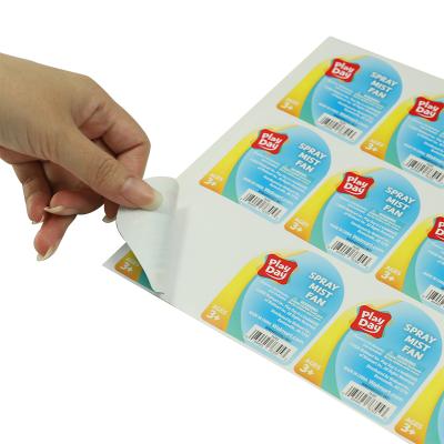 China Anti-Counterfeit Cost-Effective Adhesive PVC Material Anti-Counterfeit Adhesive Sticker Accept Custom Size for sale