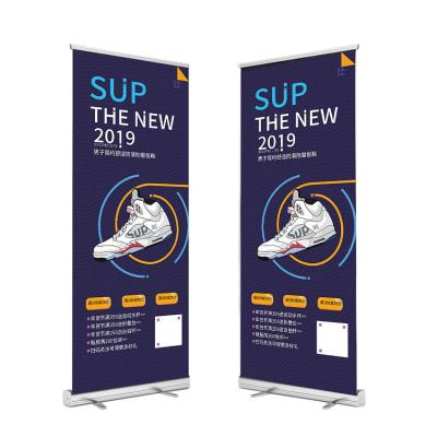 China Custom Graphic Fabrics Custom Roll Up Logo Advertising Printing Retractable Banner Roll Up Banner Stands Roll Up Banner Display Pull Racks for sale