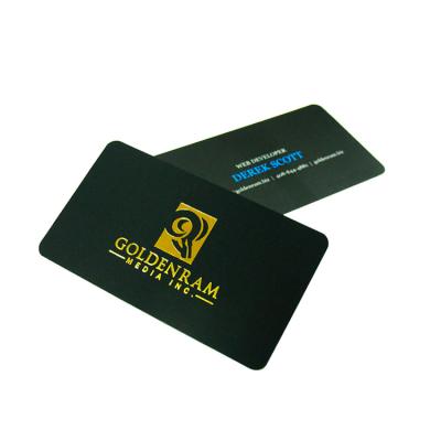 Cina Promotional Mirror Matte Coated Eco-Friendly Matte Luxury Make A Business Card Printing Business Card in vendita