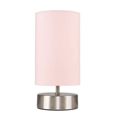 China Simple Modern Metal Table Model Lighting Living Room Home Table Lamp Touch Desk Lamp Light Cylindrical Lamp Decoration for sale