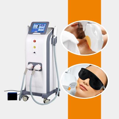 China Fonyo Skin Painless IPL SHR Skin Removal Dye Removal Acne Treatment Ice Cool Laser Hair Removal Machine With CE for sale