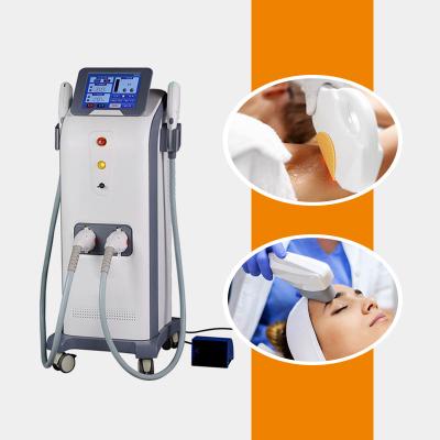 China Dye Removal Fonyo Painless Ice Skin Rejuvenation Acne Treatment Hair Removal IPL OPT SHR Cooling Machine for sale