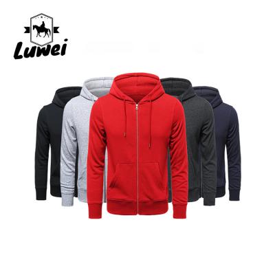 China Casual Custom Long Sleeve 85% Baumwolle Strick Cardigan Baumwolle Pullover einfacher Reißverschluss Männer Baggy Sweatshirt Hoodies zu verkaufen