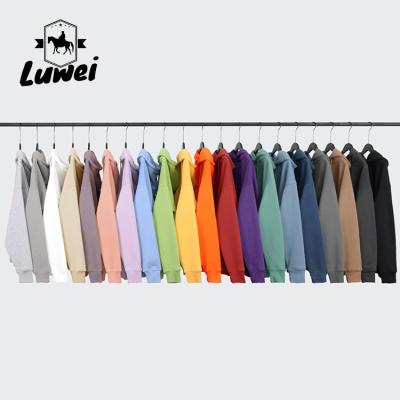 China Drawstring Blank Plain Heavy Duty 330g Bluza Premium Cotton Polyester Men Hoodies Active Sweatshirt for sale