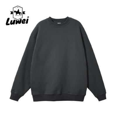 China Premium Schnitt und Nähen Übergroße Decke Crew Hals Schwergewicht Felpa Essentials Vintage Sweatshirt Männer Hoodies zu verkaufen