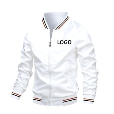 China Cheap wholesale men's custom windbreaker jackets 100% polyester men's Windproof jackets for sale