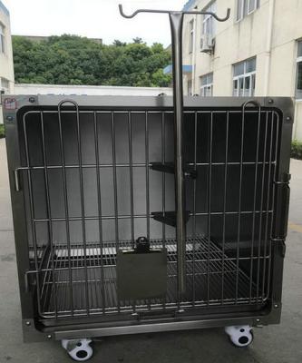 China Breathable Stainless Steel Dog Cages Dog Carrier for sale