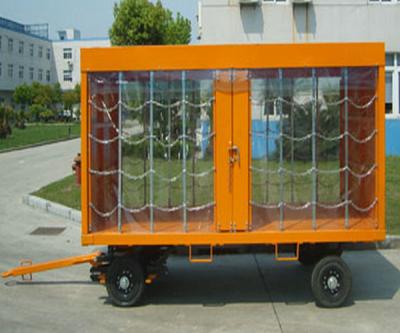 China Airport Baggage Cart Trailer For Aviation 2T for sale