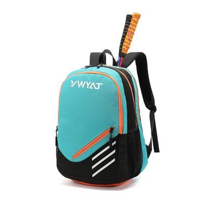 China 2022 Latest Outdoor Lightweight Double Shoulder Badminton Racket Backpack Waterproof Portable Racket Bag for sale