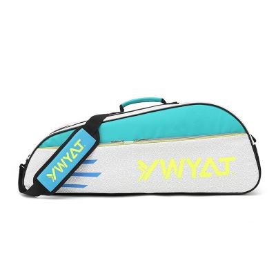 China Hot Selling Single Shoulder Badminton Racket Bag Large Capacity Waterproof Badminton Cover Bag for sale