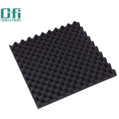 China Highly Effective Sound Absorption Factory Direct Supply Foam Fireproof Egg Type Soundproof Room Polyester Fiber for sale