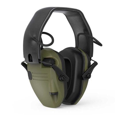 China Industrial Working Electronic Noise Canceling Electronic Ear Muff For Hunting Tactical Shooting Range Hearing Protection Ear Muffs for sale