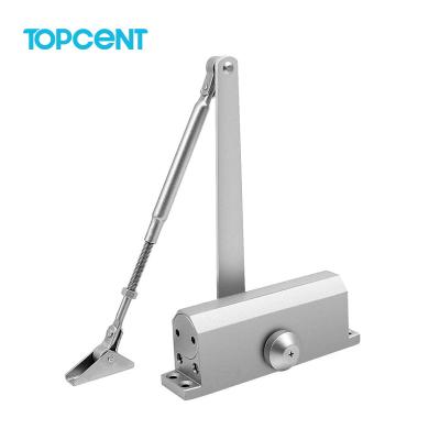 China Topcent universal heavy duty automatic pentagon hydraulic silent door closer hydraulic for metal doors en venta