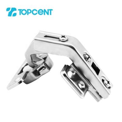 China Topcent Closet Hardware Furniture Accessories Hinge 135 Degree Special Angle Corner Cabinet Hinge zu verkaufen