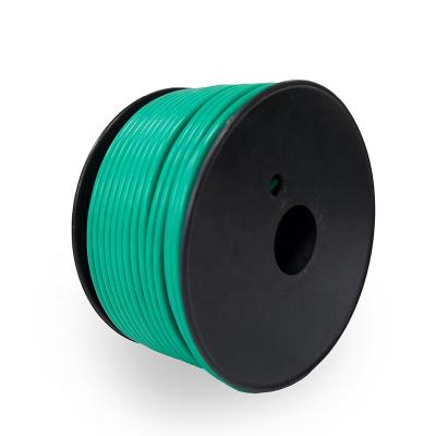 China Electrical Equipment Green Power Cable 2.7mm2 2.8mm 3.4mm Construction / Metal Braiding Green Boundary Wire For WORX Robotic Lawn Mower for sale