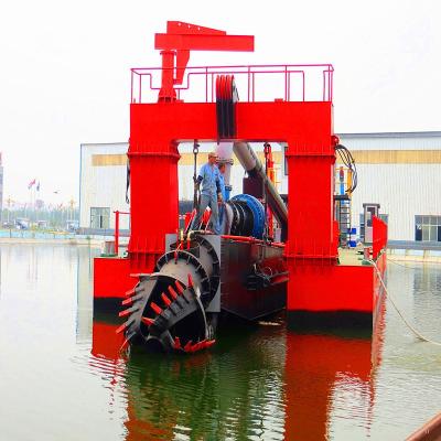 China 500m3 Solid Capacity 16 Inch Cutter Suction Sand Dreger with Rexroth Hydraulic Power for sale