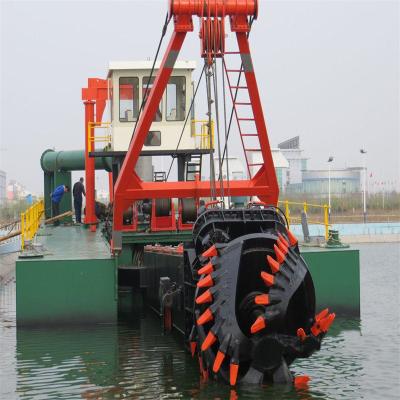 China Diesel Engine Hydraulic 6 Inch Cutter Suction Sand Dredger for sale