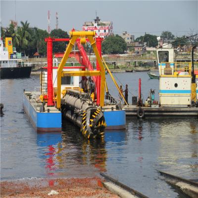 China Diesel Engine Power Cutter Suction Dredger Used in River for sale