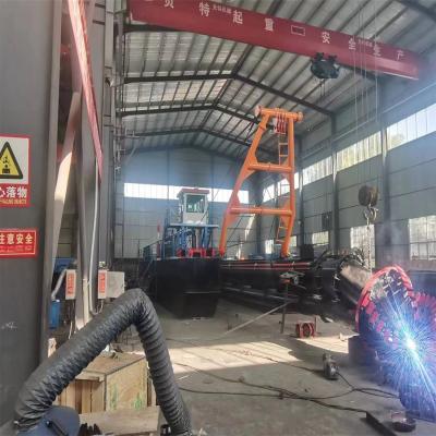 China Cumins Diesel Engine Drive Sand Pump Cutter Suction Dredger for sale