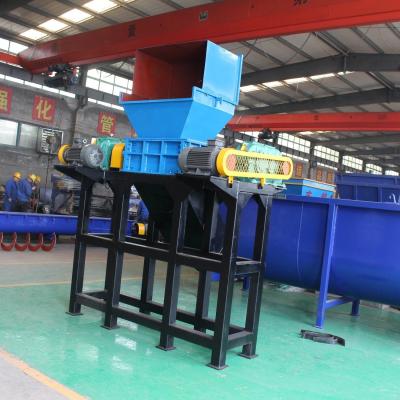 China Full Automatic Control Double Shaft Shredder for Scrap Metal/Plastic/Wood/Solid Urban Waste for sale