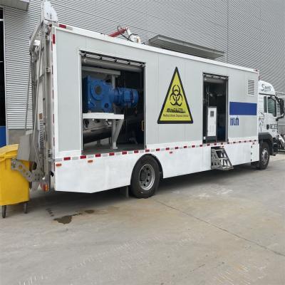 China Movable Microwave Disinfection Medical Waste Treatment Equipment 5t/D for sale