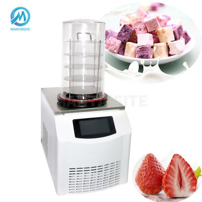 China Medicine Curing Bench Top Standard Food Vacuum Type Freeze Dryer For Home for sale