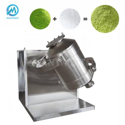 China Industrial Rotary Cylinder Dry Blender Granules Motion Mixer Machine 3D Powder Pharmaceutical 3D Powder Kneading Machine for sale