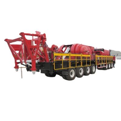 China Factory ZJ40CZ 4000m work above crude oil field drilling equipment truck-mounted oil well drilling rig for sale