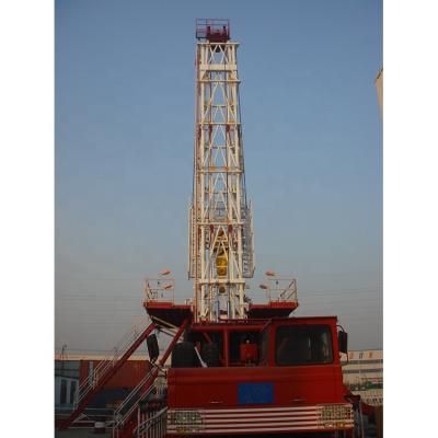 China Mechanical Oil Well 4000m /1000HP Skid-Climb Oil Drilling Rig for sale