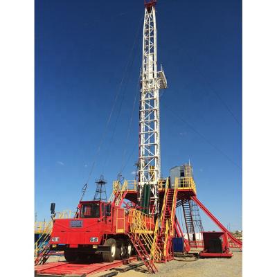 China Oil Well API Certification ZJ40CZ Skid-Mounted Oil Field Drilling Rig for sale