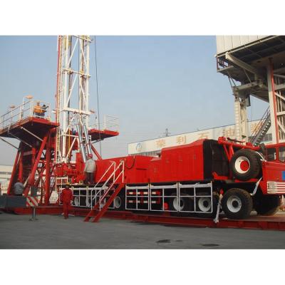 China energy & Mining Drilling Depth 4000m API China Drilling Rig Tuck-Mounted Work Above Drilling Rig for sale