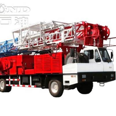 China Factory Price XJ 350 International Installation Cheap Workover Chinese Mounted Rig for sale