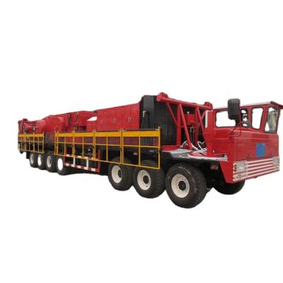 China Construction worksÂ   2000M Drilling Rig Machine Water Well Truck Mounted Work Above Oil Drilling Rig Equipment for sale