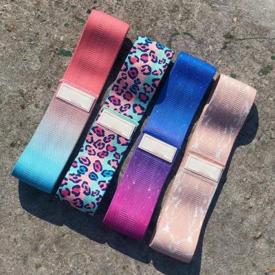 China Customized Durable Logo Fitness Hip Bands For Women Booty Training for sale