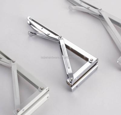 China Construction Metal Bily Folding Triangle Bracket With Powder Coating For Construction for sale